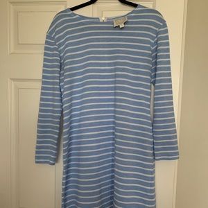 Sail to Sable blue stripe dress, size M